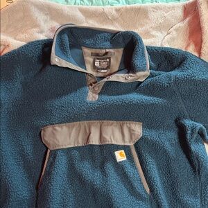 Carhartt Relaxed Fit Jacket - Gray and Blue